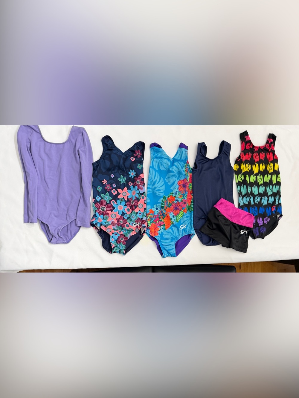 Girls Gymnastics Leotard Lot